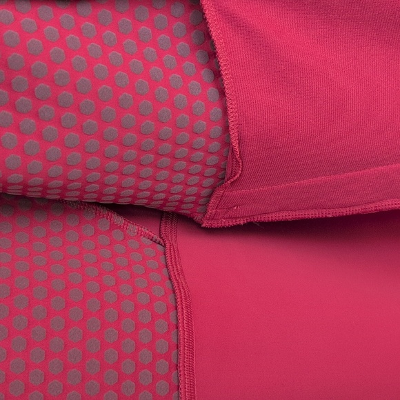 Columbia Crystal Leaf Omni-Heat Helix full-zip jacket, Red/Salmon, Ladies Medium - Picture 8 of 9